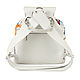 Women's leather backpack ' White Rabbit'. Backpacks. Pelle Volare. My Livemaster. Фото №4