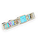 TIE CLIP - Turquoise and mother of Pearl.The tie clip in gift, Tie clip, Moscow,  Фото №1