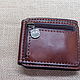 Leather wallet with a compartment for bills. Wallets. aleksei32067. Online shopping on My Livemaster.  Фото №2
