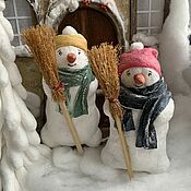 Новогодняя игрушка, елочная игрушка, Дед Мороз, Снегурочка