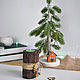 Новогодняя елка с домиками и подсвечником набор. Елки. Нептун. Ярмарка Мастеров.  Фото №4
