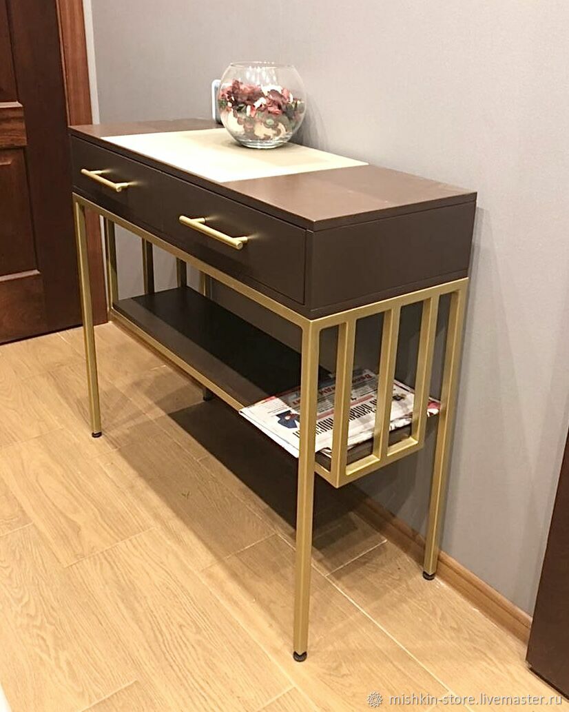 Консоль с подвесной полкой – заказать на Ярмарке Мастеров – RVPPWRU ...