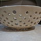 Perforated ceramic candy dish 'Sweetness'. Candy Dishes. spetskeramika. Online shopping on My Livemaster.  Фото №2