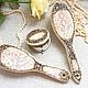 Vintage set mirror and comb 'And God created woman'. Interior elements. BronvenGift (bronven). My Livemaster. Фото №15