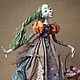 Collectible doll 'Flower girl', Boudoir doll, Murmansk,  Фото №1