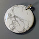 IRBIS-snow leopard - white leopard pendant with lacquer painting. Pendants. lacquer miniature. My Livemaster. Фото №4