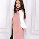 Chanel pink tweed vest, tweed vest with lurex, Vests, Novosibirsk,  Фото №1