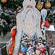 Ватная кукла под ёлку Дед Мороз и снеговики, Дед Мороз и Снегурочка, Бобруйск,  Фото №1