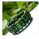 Order Bracelet African jade verdite green with a cut. naturalkavni. Livemaster. . Bead bracelet Фото №3