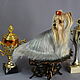 Order Felt sculpture Yorkshire Terrier. Anna Petinati- Live toys handmade. Livemaster. . Felted Toy Фото №3