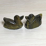 Фен-шуй и эзотерика handmade. Livemaster - original item Mandarin ducks (jasper). Handmade.