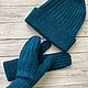 Заказать Шапка и варежки. TEPLOTA knitwear. Ярмарка Мастеров. . Шапки Фото №3