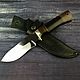 Knife handmade Guardian, forged steel 65h13, Knives, Moscow,  Фото №1