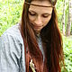 Хиппи -бохо украшение для волос, хайратник, headband Косичка. Диадемы. Мостик в Бохо. Елизавета Федотова (Elwa). Ярмарка Мастеров.  Фото №4