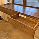 Стол-подоконник из массива дуба. Столы. Андрей (JamMebel). Ярмарка Мастеров.  Фото №4
