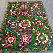 Для дома и интерьера handmade. Livemaster - original item Uzbek vintage suzani. blanket. Panels. SZT029. Handmade.