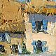 Order Roofs of de Vence. Oil painting. StudioMoments. Livemaster. . Pictures Фото №3