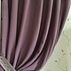 Linen curtains 'Purple sunset' width .250 cm. Curtains1. Linen fantasy. My Livemaster. Фото №5