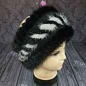 Аксессуары handmade. Livemaster - original item Fur headband made of mink. Handmade.