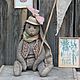 Заяц-тедди энтомолог. Мягкие игрушки. Элина Шишкина (elina-teddy). Ярмарка Мастеров.  Фото №6