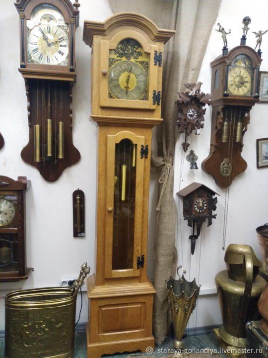 Напольные четвертные часы Германия – купить онлайн на Ярмарке Мастеров ...