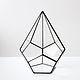 The Floriana. The Floriana for plants. Geometric Floriana. Pots1. Glass Flowers. Online shopping on My Livemaster.  Фото №2