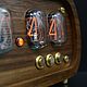 Lamp clock IN-12 American walnut American walnut. Tube clock. Tube-time (tube-time). My Livemaster. Фото №4