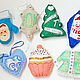 Set: Christmas decorations out of felt. Christmas decorations. Children's mood. Online shopping on My Livemaster.  Фото №2