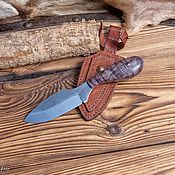 Knife with scabbard 