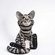A figurine of a cat, Figurines, Moscow,  Фото №1