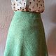  ' Green tweed'. Skirts. ARTLARINA (ARTLARINA). My Livemaster. Фото №4