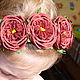 Handmade flowers. Fair Masters - handmade. Headband hair `Marsel`. Handmade. Hair Accessories, Jewelry
http://www.livemaster.ru/item/15976953-tsvety-floristika-obodok-dlya-volos-marsel