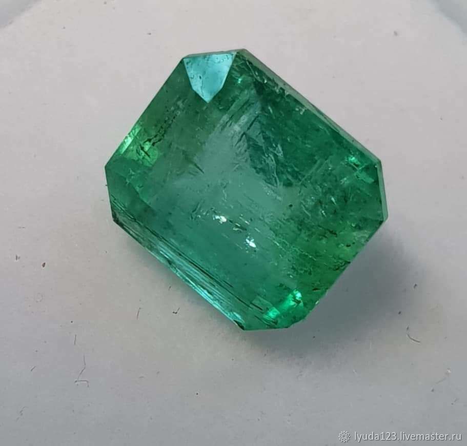 Natural Emerald with GIA certificate в интернет-магазине на Ярмарке ...