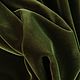 Ткань костюмная вельвет (зеленый) 100% хлопок , 50 см * 149 см, Италия. Ткани. Toscana-tessuti. Ярмарка Мастеров.  Фото №5