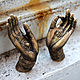  ' Golden hands'. Figurine. AlexMart. Online shopping on My Livemaster.  Фото №2