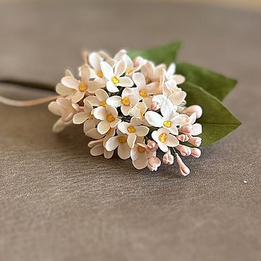 Украшения ручной работы. Ярмарка Мастеров - ручная работа Брошь «Сирень». Handmade.