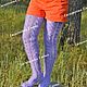 Order Leg warmers-thigh high knitted womens down. Down shop (TeploPuha34). Livemaster. . Leg warmers Фото №3