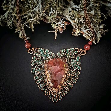 Украшения ручной работы. Ярмарка Мастеров - ручная работа Сердце леса. Handmade.