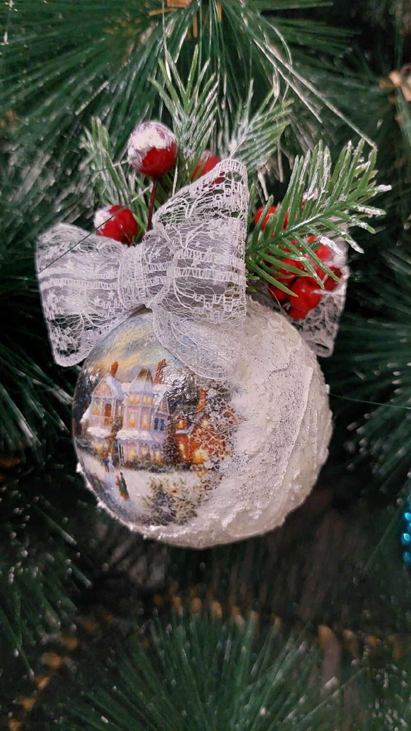 Елочные игрушки "Зимние деньки" набор 2шт. в интернет-магазине на ...