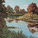 Bayou. Oil on canvas. 60h120 cm, Pictures, Petushki,  Фото №1