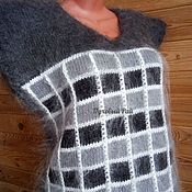 Одежда handmade. Livemaster - original item Unisex Knitted Goat Down Vest. Handmade.