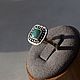 Заказать Кольцо с изумрудом 18,5 р-р в серебре. Miy-gems. Ярмарка Мастеров. . Кольца Фото №3