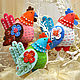Easter decoration Rooster made of felt, Christmas decorations, Chekhov,  Фото №1
