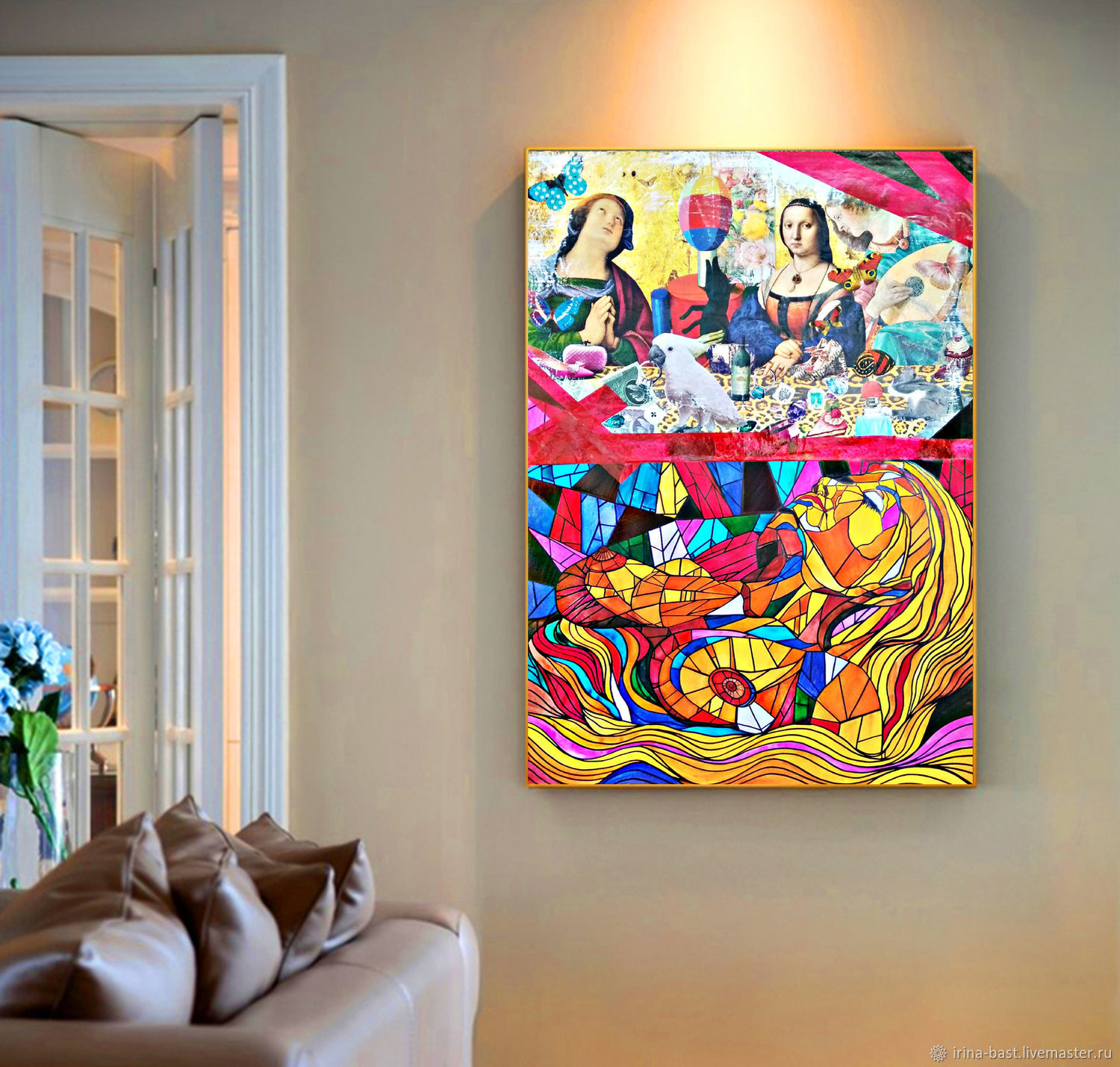 mixed media art artwork for wall colorful abstract original artwork original abstract painting original painting artwork art decor