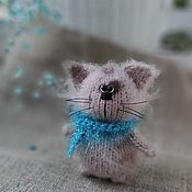 Куклы и игрушки handmade. Livemaster - original item Knitted cat. Handmade.