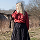 Заказать Юбка бохо баллон черная MUHA-356a. MUHA (vintagechic). Ярмарка Мастеров. . Юбки Фото №3
