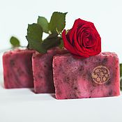 Мыло натуральное с нуля Parisienne ручной работы розовый