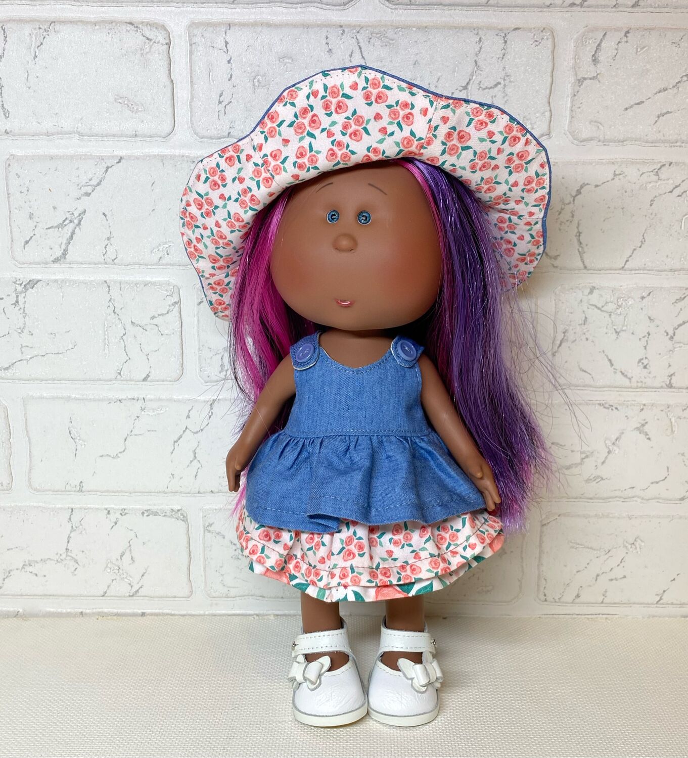 Платье и шляпка на куклу Мия Нинес де Онил в интернет-магазине на ...