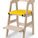 Комплект: растущий стул ALPIKA-BRAND Egoza и подушка желтая, Мебель для детской, Нижний Новгород,  Фото №1