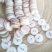 Пуговицы 12 мм Сердечки деревянные пуговки материалы для творчества